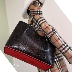 Authentic Christian Louboutin tote